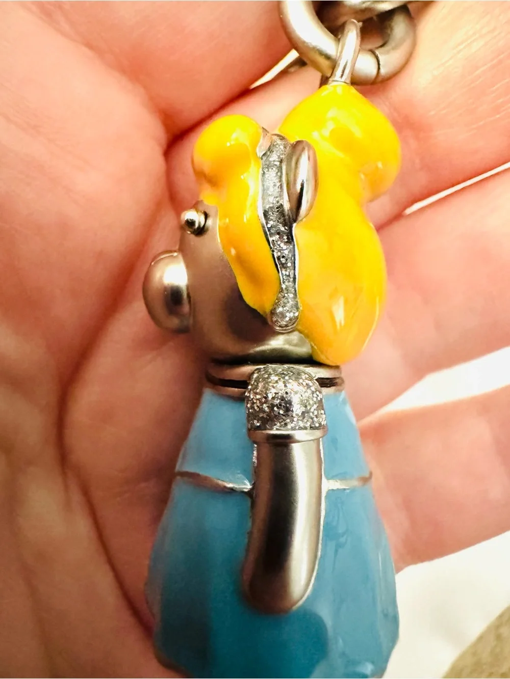 Disney x Coach Cinderella Bear Bag Charm (Style No. C0266) - Like New